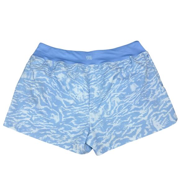 NWT UNDER ARMOUR Fish Pro Woven Women's 3" Shorts Size 2XL Horizon Blue - Picture 6 of 7